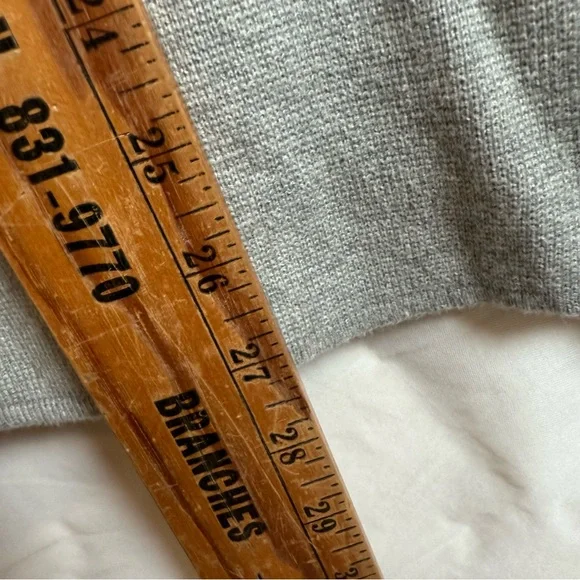 J.Crew Mercantile Sweater Blazer Gray Knit Jacket Women’s Medium - Picture 9 of 9